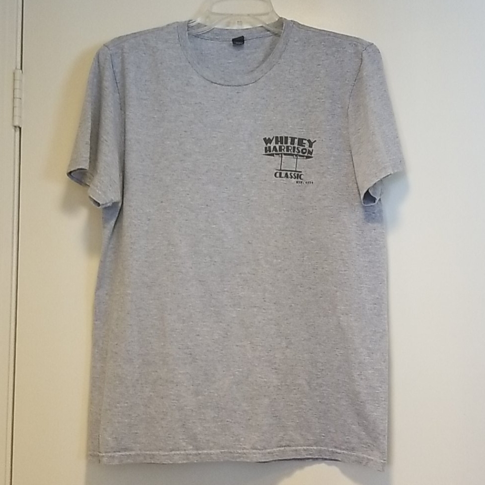 Whitey Harrison Classic Outrigger tee Grey Size Medium